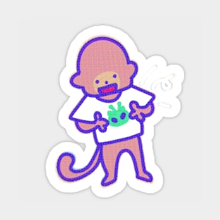 T-Shirt Monkey! Sticker